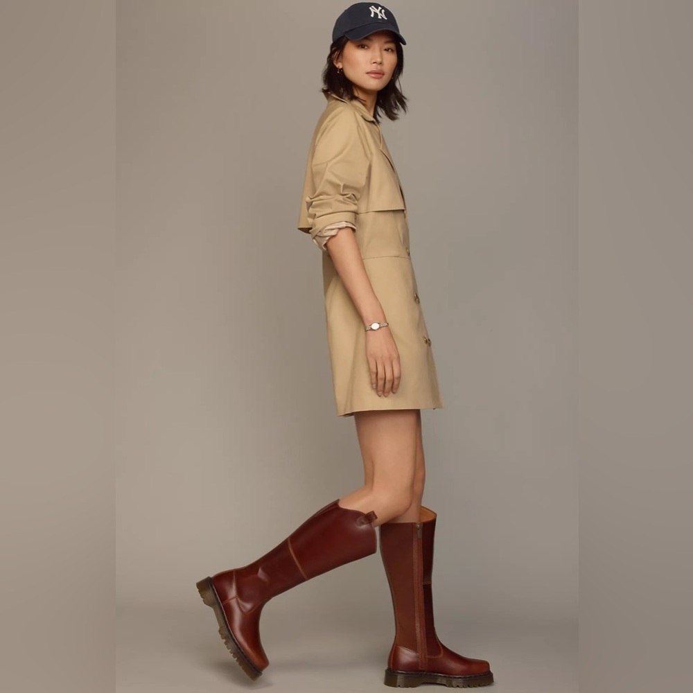 Mare Mare x Anthropologie Trench Coat Dress - Size M - Picture 2 of 12
